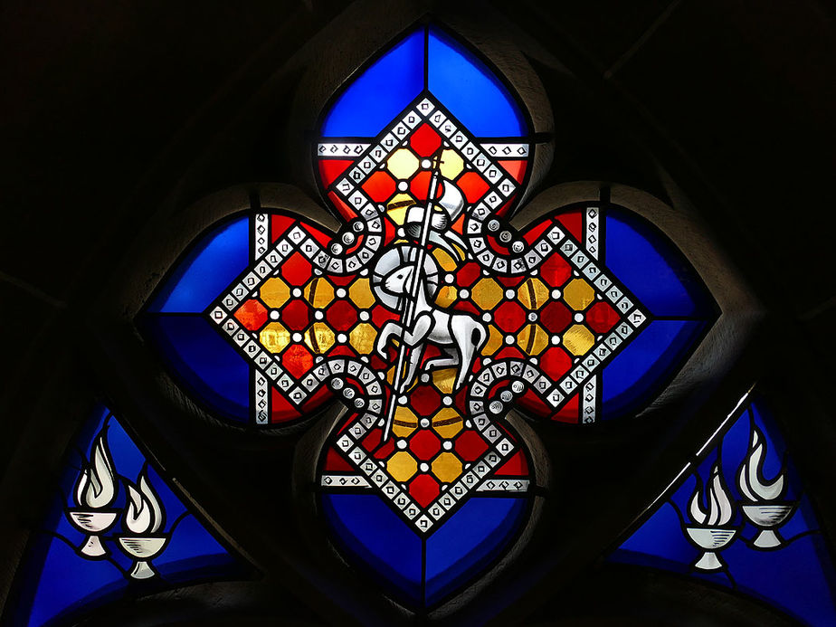 Die Chorfenster in der Stadtpfarrkirche St. Crescentius in Naumburg (Foto: Karl-Franz Thiede)